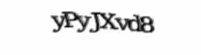 Security check image, please type the characters shown