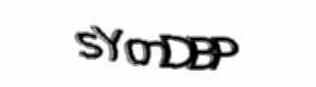 Security check image, please type the characters shown