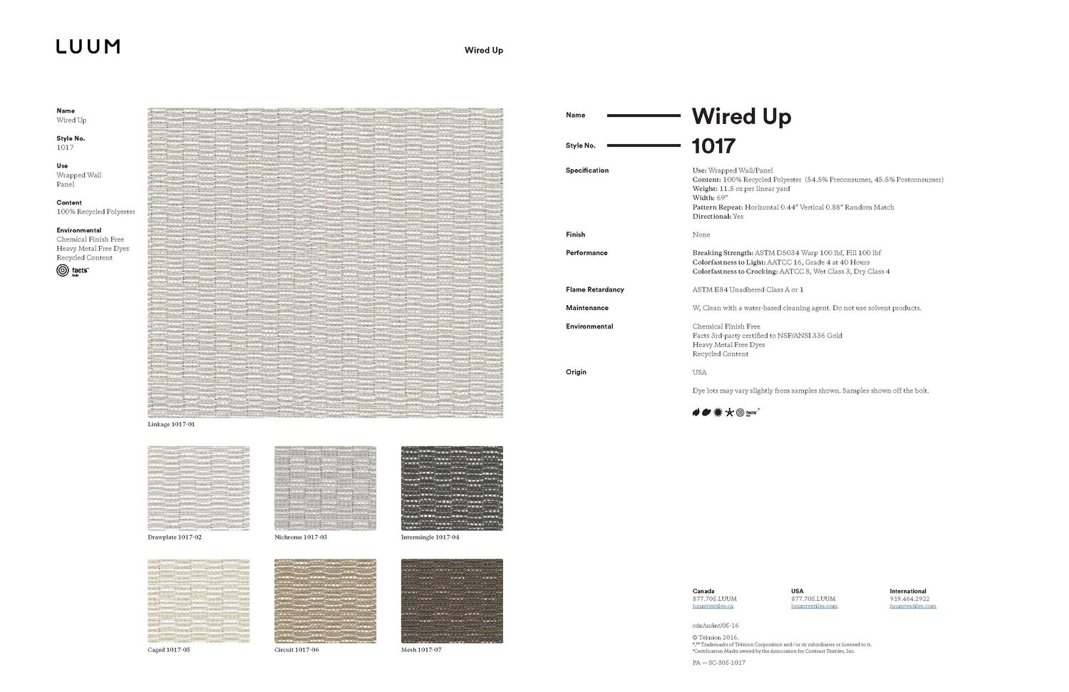 Wired Up - Drawplate - 1017 - 02 - Half Yard Sample Card