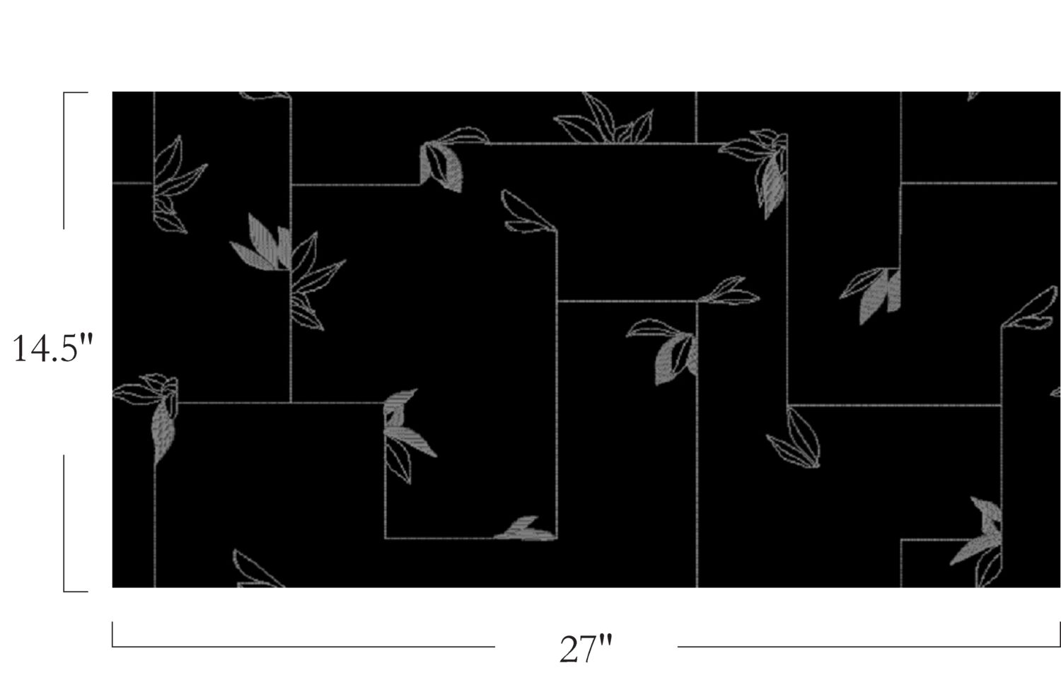 Second Nature - Bougainvillea - 4080 - 04 - Half Yard Pattern Repeat Image