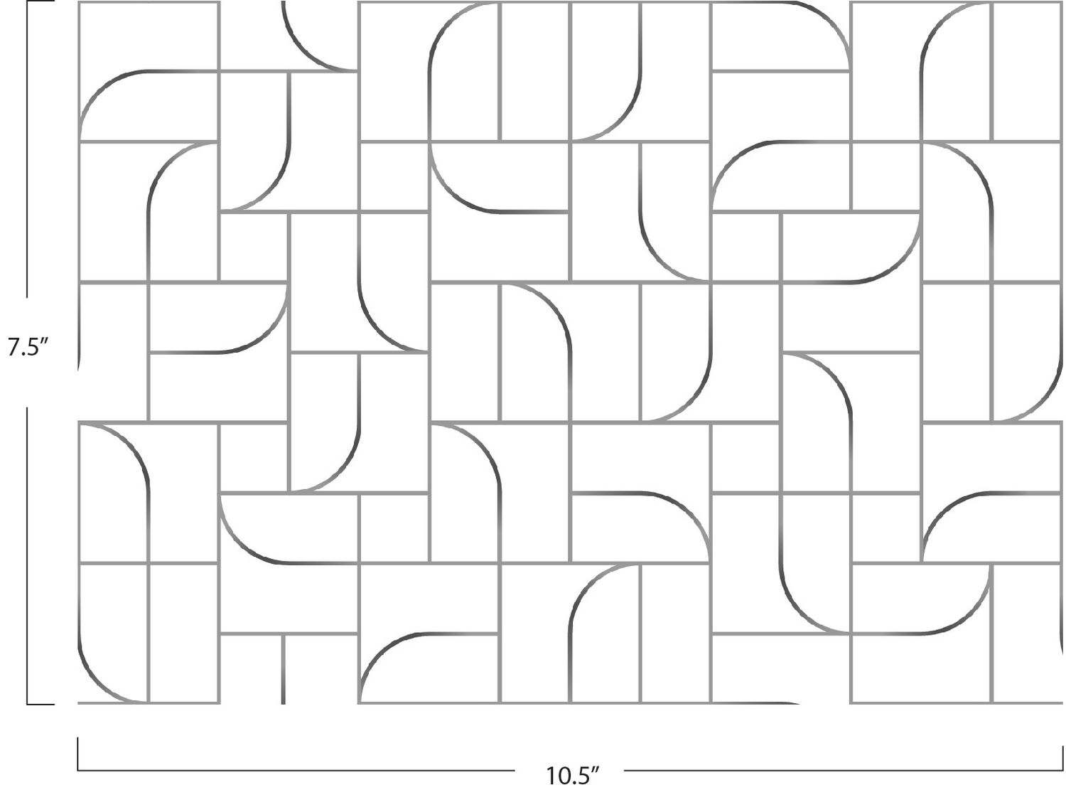 Arc Angle - Proteus - 4062 - 04 - Half Yard Pattern Repeat Image