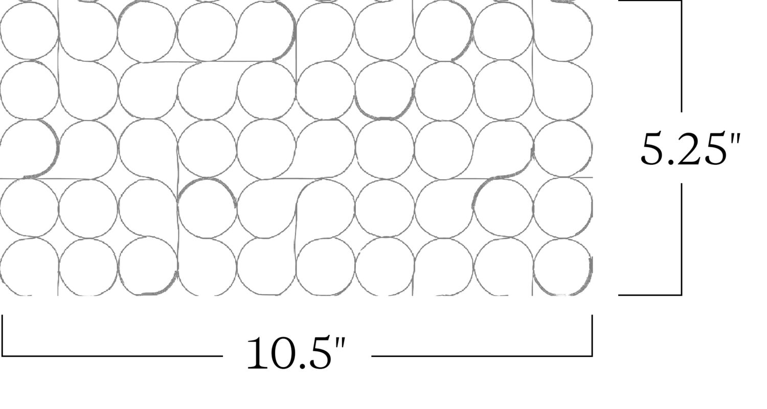 Limitless Loop - Waveform - 4116 - 06 - Half Yard Pattern Repeat Image