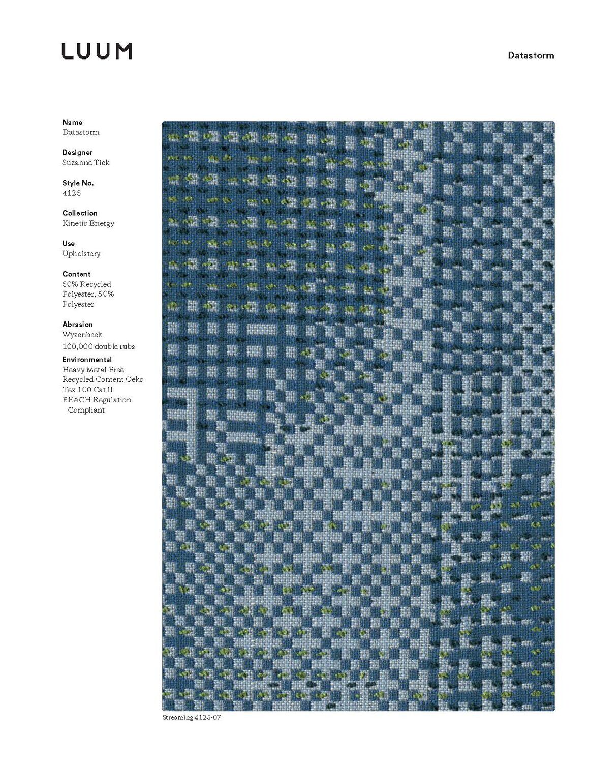 Datastorm - Recall - 4125 - 08 Sample Card