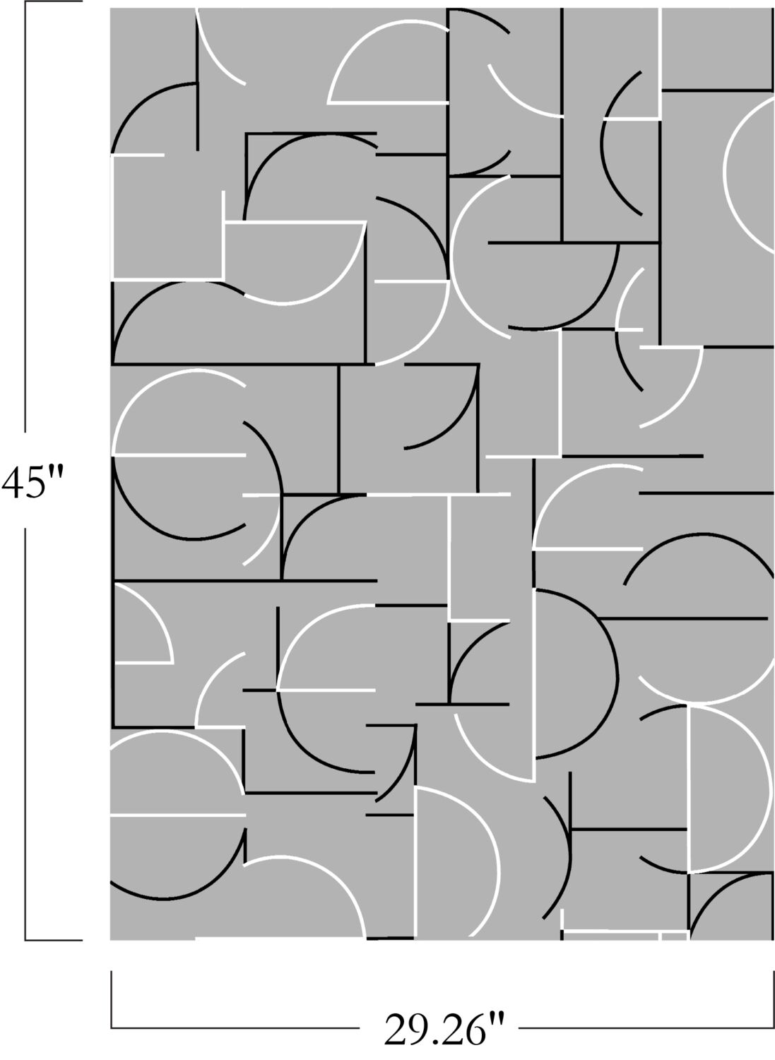 Outpress - Denim - 4049 - 09 - Half Yard Pattern Repeat Image